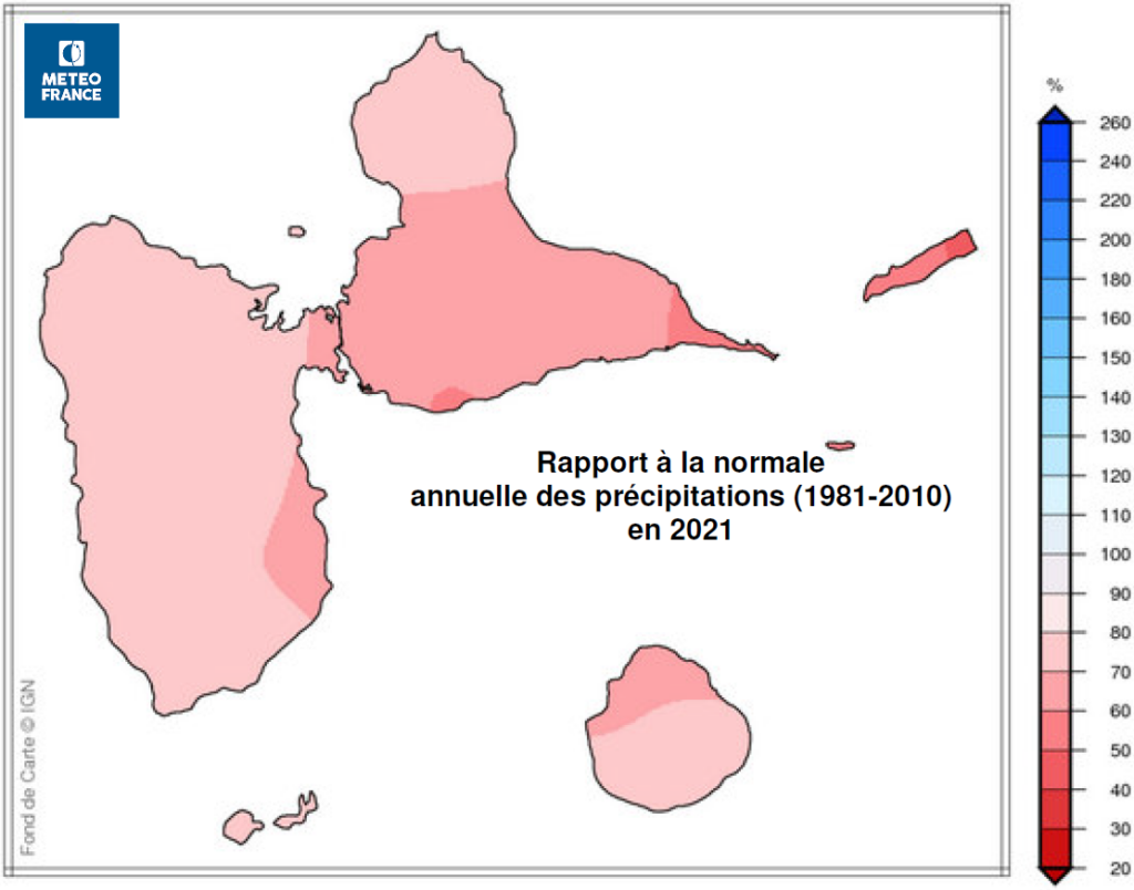Cycle de l'eau et répartition de la ressource en eau en Guadeloupe